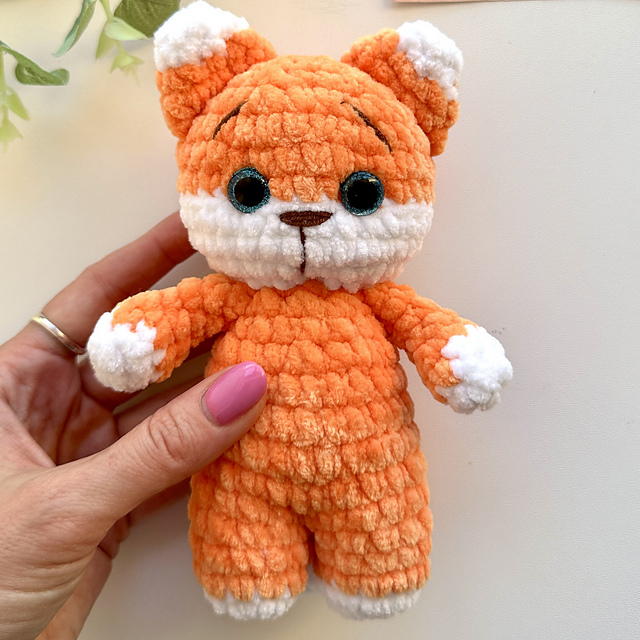 Fox small plush animal