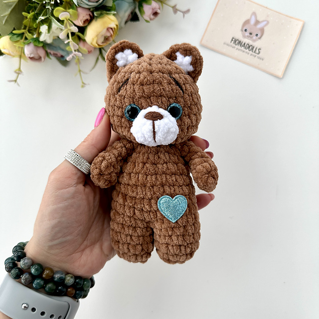 Bear small plush toy