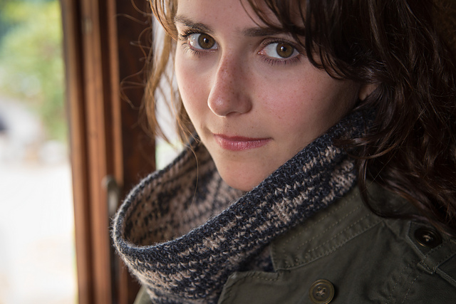 Reversible Cashmere Cowl