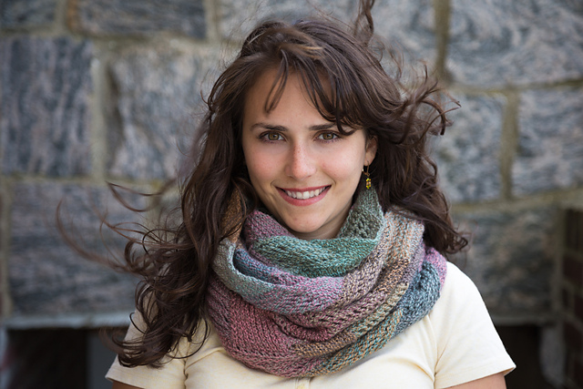 Entrelac Boho Scarf