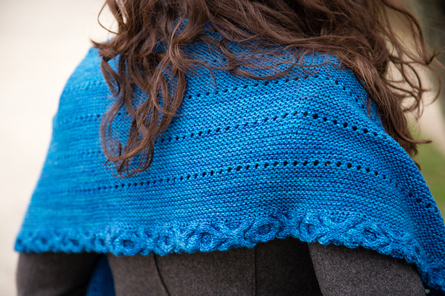 Winter Blues Scarf