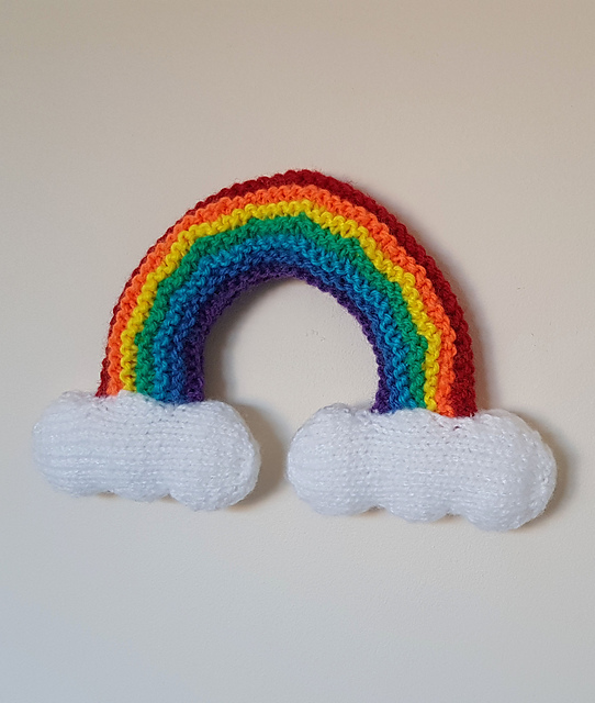 Knitted Rainbow