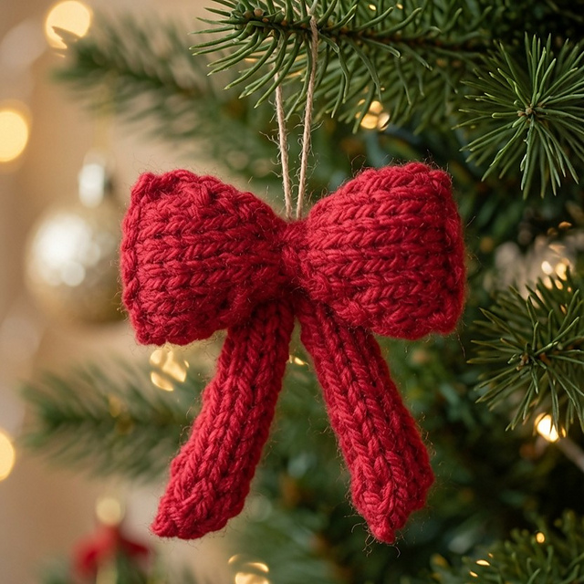 Knitted Bows