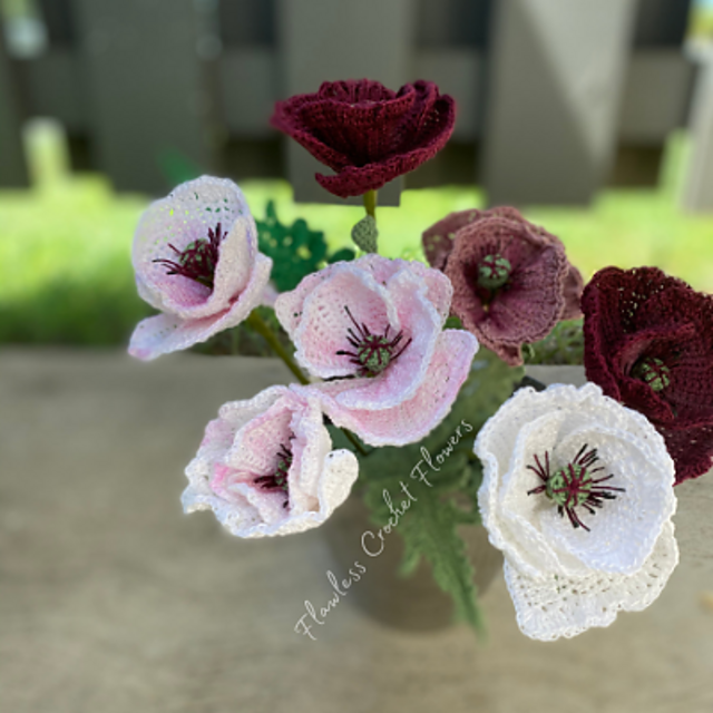 Ravelry: Shirley Poppy pattern by Leticia Lebron