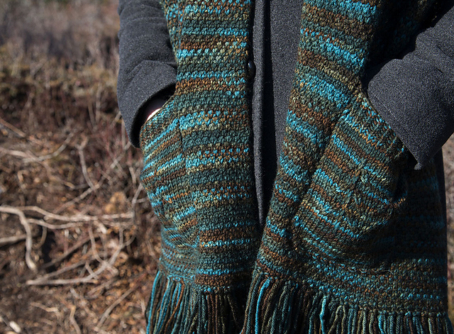 Tree Pocket Scarf
