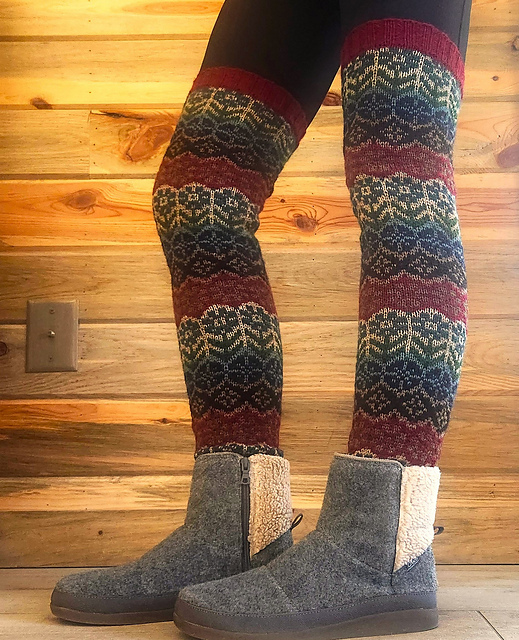 Flower Field Legwarmers