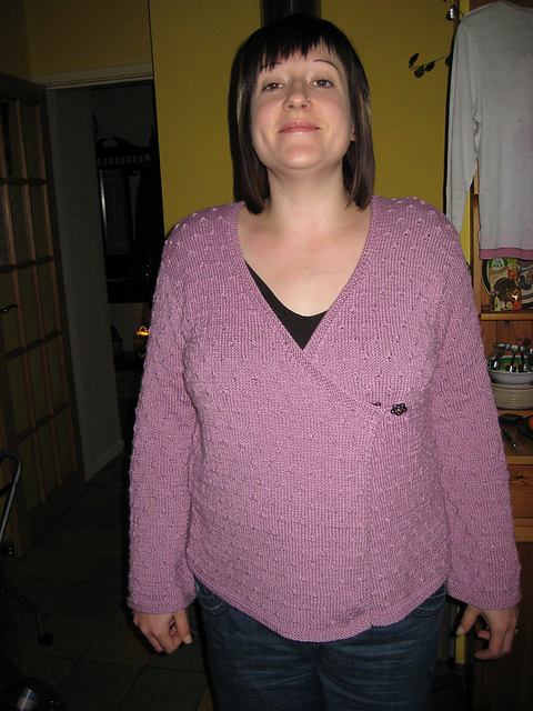 Cocoa Knot Stitch Wrapover