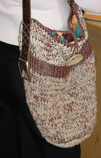 Belted Buckle Tote