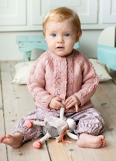Babytrøje i Omvendt Glat