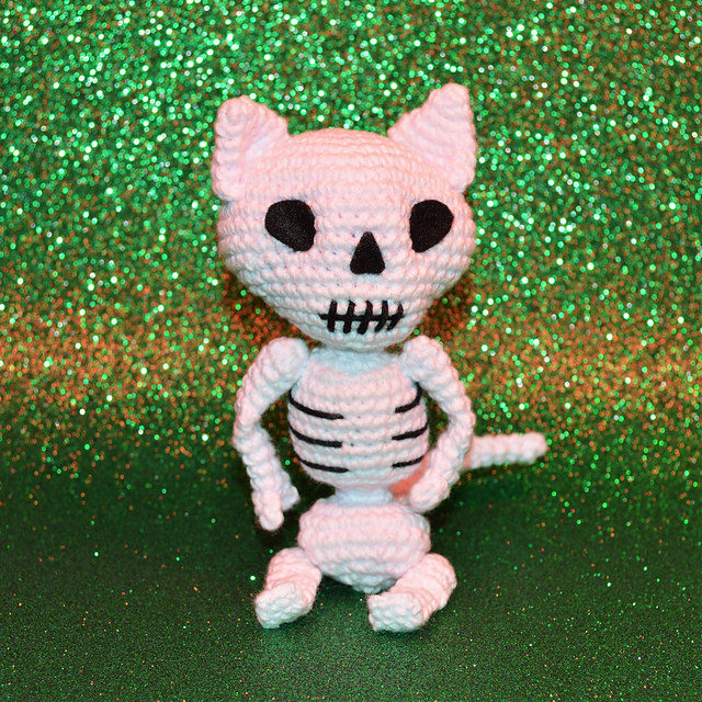 Skully the Skeleton Cat