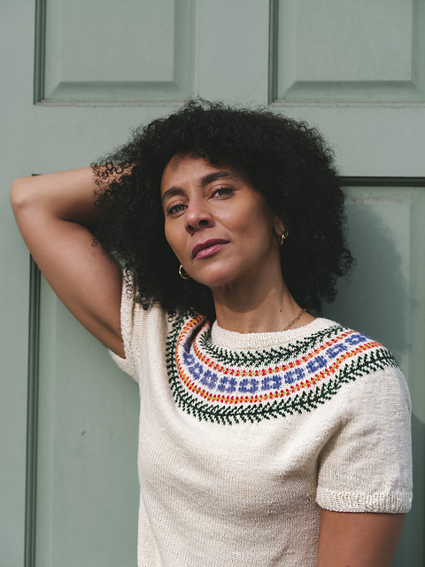 Folk Garden Sweater