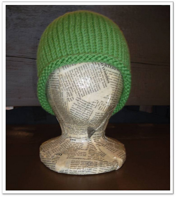 Roll Brim Hat - Intro to Knitting
