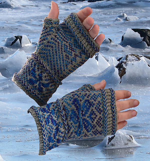 Sylva fingerless mitts