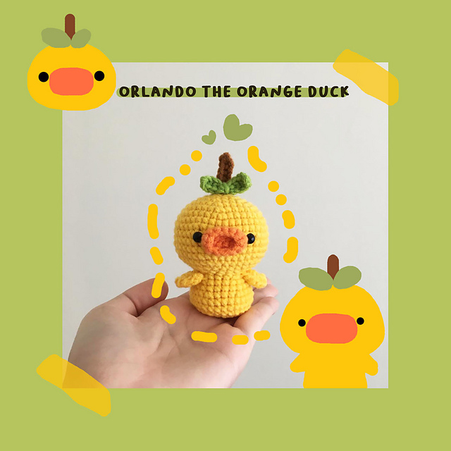 Orlando the Orange Duck