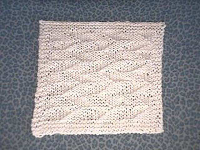 Flying Geese Dishcloth