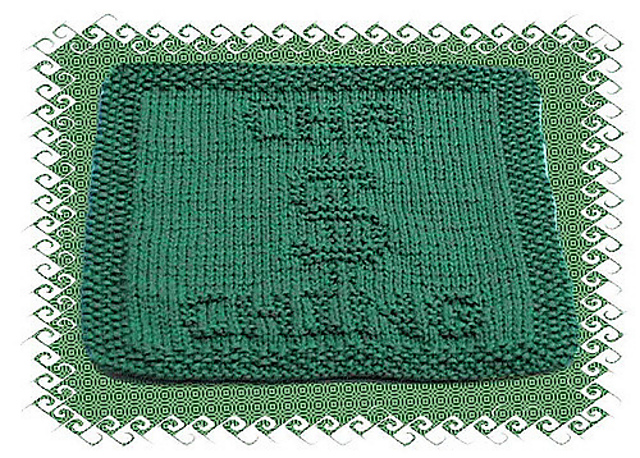 Cha-Ching Dishcloth