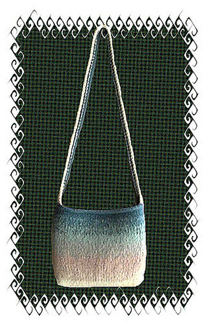 Deb's Surprise Felted Handbag