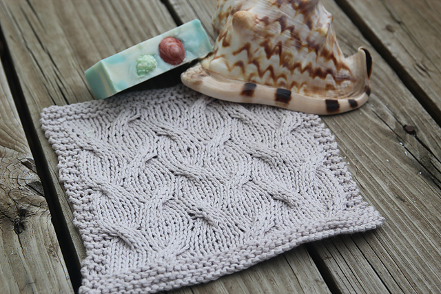 Silver Sands Washcloth