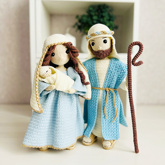 Ravelry Nativity Set pattern by FluffyTummyCo