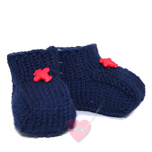 Einfache Babyschuhe