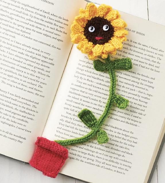Hello sunshine sunflower bookmark