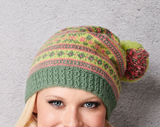 Festive Fair Isle Hat