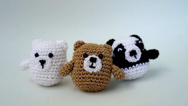 Ravelry: The Three Bears pattern by Jemi Valcárcel