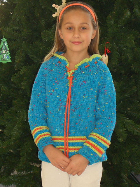 5487 Child Sweater w/ Kangaroo Pocket