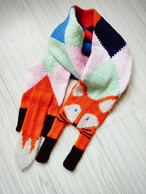Ravelry: Foksik's Fox Scarf