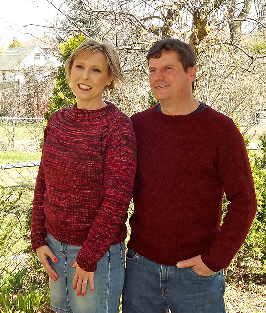 Top Down Raglan Pullover 415