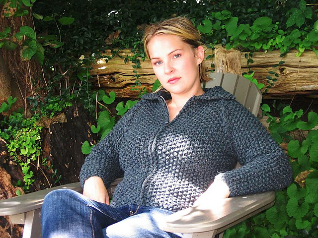 Seed stitch jacket 504