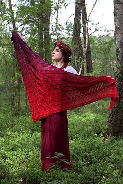 Motanka (Motanka) shawl