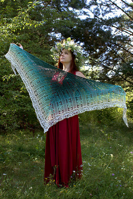 Wesna (Vesna) shawl