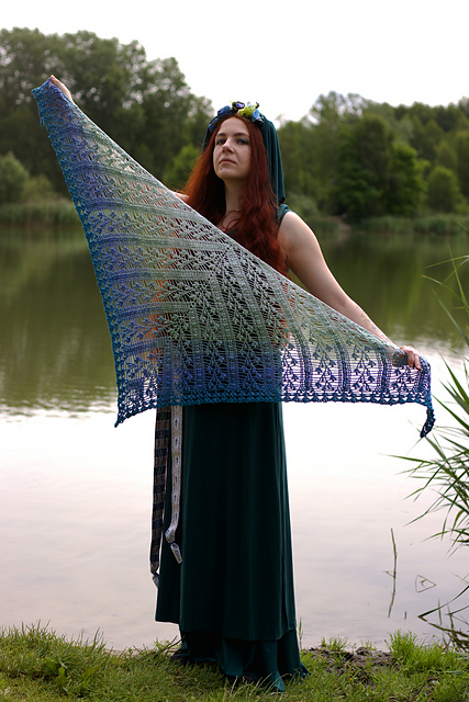 Mawka (Mavka) shawl and scarf
