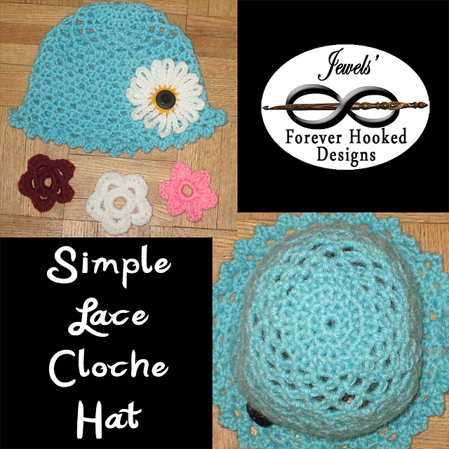 Lace Cloche Hat