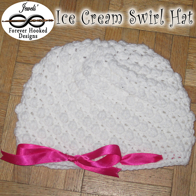 Ice Cream Swirl Hat