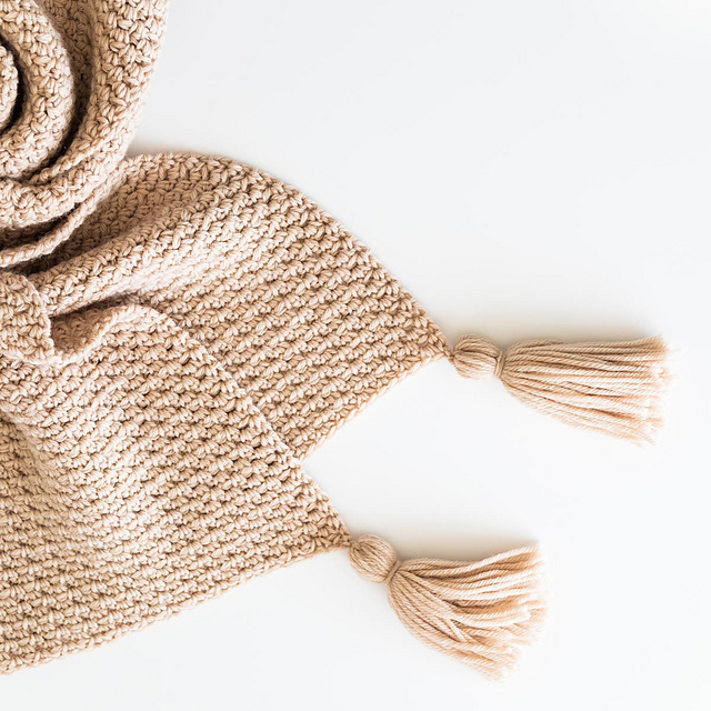 Sable Chunky Blanket Throw