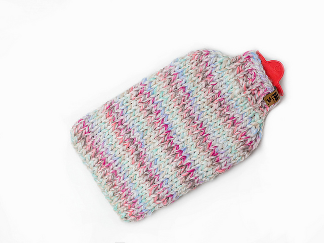 Hot Water Bottle Cover Pastels