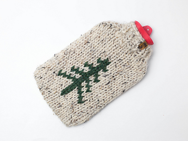 Tree Hot Water Bottle Cover