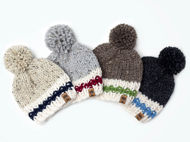 Roots Stripe Sock Monkey Hat