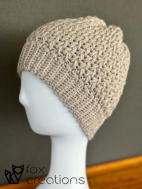Elysium Feather Stitch Beanie