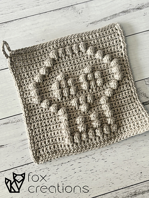 Skull Washcloth