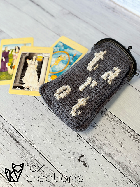 Crescent Moon Tarot Pouch