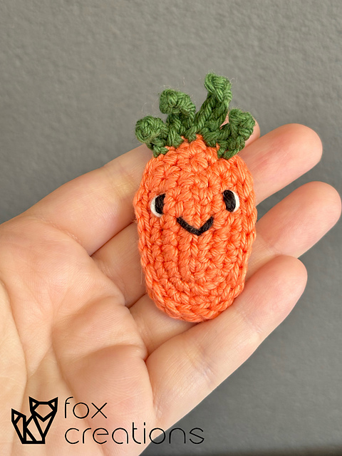 Carrot Hair Clip Fidget
