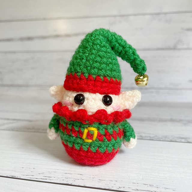 Eli the Elf Mini Amigurumi