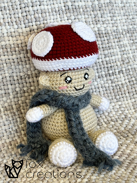 Mushroom Forest Baby Amigurumi