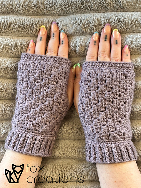 Provence C2C Fingerless Gloves