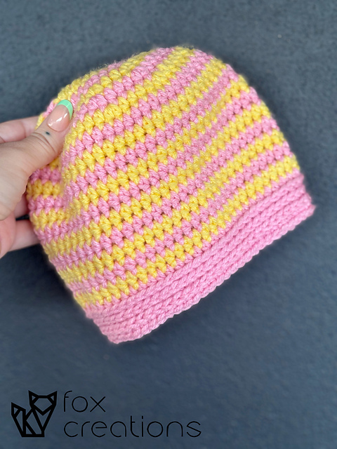 Double Spiral Beanie