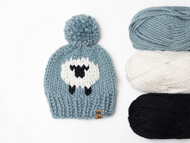 Sweet Sheep Pompom Hat