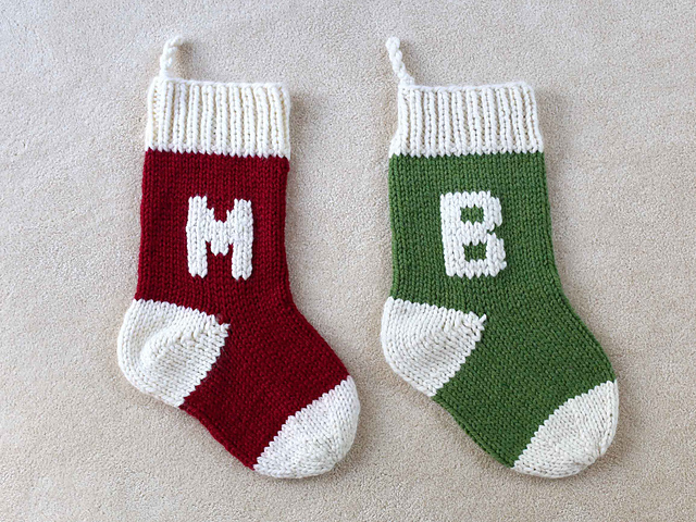Monogram Christmas Stocking